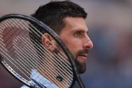 Novak Djokovic at the 2025 US Open - Day 4 - Source: Getty
